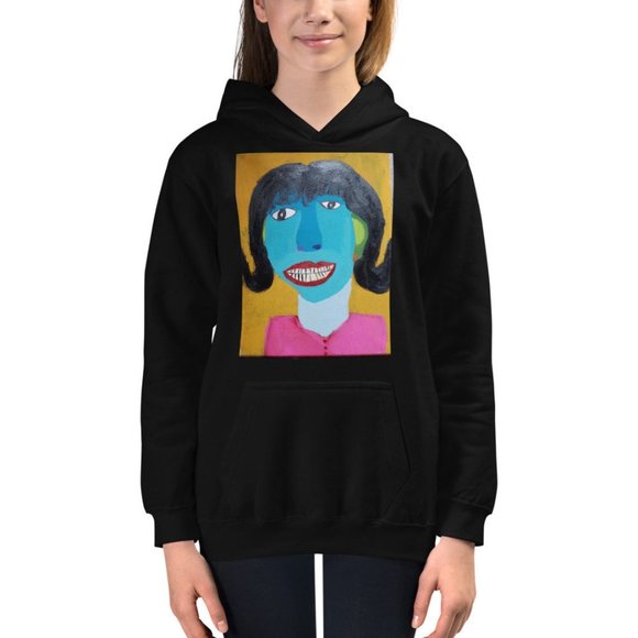 Smile! Kids Hoodie - Picture 1 of 5